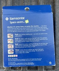 Samsonite space – saver travel bags by space bags