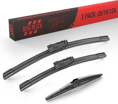 BERG REGEN 3 Wipers Windshield Wiper Blades, Replacement for Lexus NX300h 202