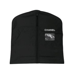Chanel A6591 Unisex Vintage 90s Black Nylon Travel Accessory
