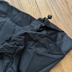TUMI Luggage Travel Laundry Bag Black Nylon Dust Bag Drawstring 28&Prime; x 16”