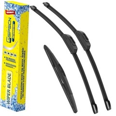 3 Wipers For Mazda 3 2018-2014 /Nissan Pathfinder 2012-2005 /Nissan Xterra