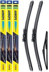 Front and Rear Wiper Blades for Ford CMax 20132018, OE Style 28/26&Prime;/12&Prime; »