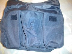 BRANDNew BLUE Toiletry Bag Shaving Kit Travel Case Tote Make Up Zippered Vanity
