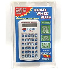 Vintage Road Whiz Plus Model 950 Interstate Travel Guide Direction NOS