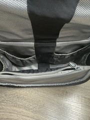 TUMI Black Hanging Travel Toiletry Kit Nylon Organizer Cosmetic Case