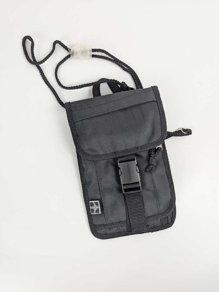 Eastsport Slim Crossbody Travel Bag Wallet On A String 6&Prime; x 9&Prime; Unisex NWOT