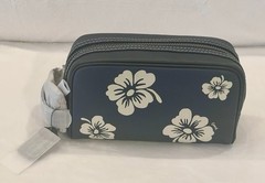 NEW Coach Small Travel Kit With Aloha Floral Print, Hawaii, Flowers, C9975