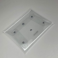ONEIRO Clear Multipurpose Clutch Waterproof Travel Pouch 8&Prime; x 10&Prime; (New)