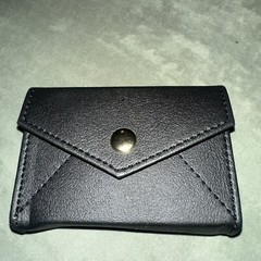 Business Card Case & Tassel Keychain Gift Set Black Color. By Eccolo. New In Box