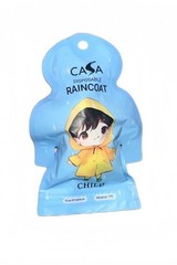 Disposable Raincoat for Kids–Lightweight Waterproof PE Poncho–Travel & Outdoor