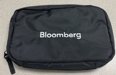 Bloomberg Electronics Tech Bag Cord Organizer Travel Case Zipper
