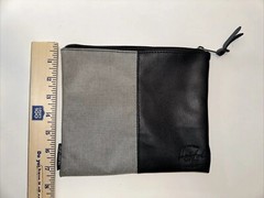 Herschel X Virgin Atlantic Black Gray Square Travel Bag
