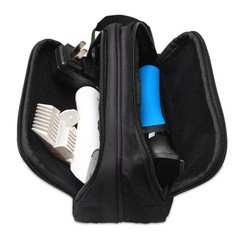 Travel Organizer, Men Grooming Storage Bag with Two Compartments for Electron…