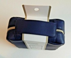 Path Travel 4 Pc Travel Accessory Organizer Navy 6.5 x 7 In Zippered