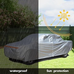 420D 210 inch Waterproof Pickup Truck Car Cover All Weather Protection Universal