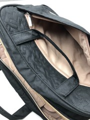 Nishel Toiletry Bag Travel Case Shower Black Womens Hanging Portable Organizer