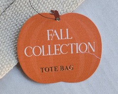 Fall Collection Tote Bag – 23&Prime; x 18&Prime; x 9&Prime; – Fall Colors – Cotton & Polyester