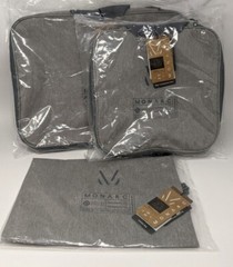 NWT Monarc Large, Medium, Laundry Compression Pack Travel Set (Gray)