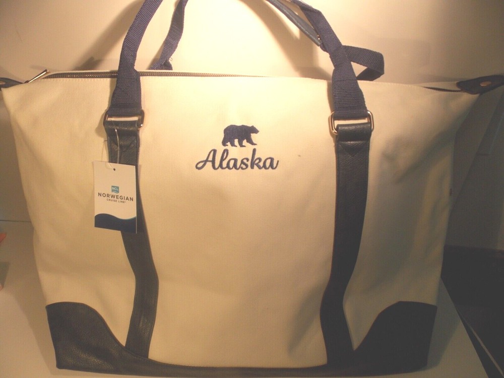 TOTE, BEACH BAG, OVERNIGHT, WEEKENDER GYM BAG FROM NORWEGIAN CRUISE LINE