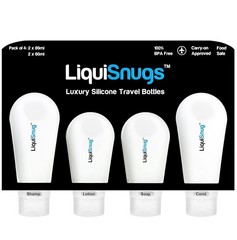 Travel-Ready Silicone Bottles with Adjustable Labels – Leak Proof & Eco-Friendly
