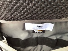 AER Travel Kit – Black Hanging Travel Organizer Tech Pouch Bag Carry On NWOT