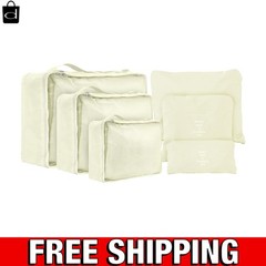 Ultralight Compression Packing Cubes Travel for Suitcases, Compressible Mesh Pac