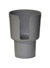 Gadjit Cup Keeper Cup Holder Adapter, Expands Car Cup Holders, Gray 52116