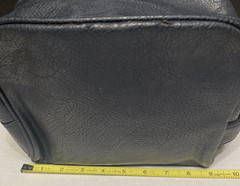 DOLCE & GABBANA Men’s Toiletry Travel Bag Zippered Dark Gray