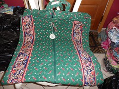 Vera Bradley long garment bag in retired green golf pattern NWT