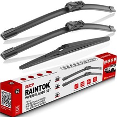 RAINTOK Windshield Wiper Blades Replacement for 2015 2016 2017 Lexus NX200t /