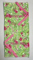 Lilly Pulitzer Backyard Safari Travel Laundry Bag Wear Me Wash Me Preppy