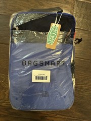 BAGSMART Blast Compression Packing Cubes 6 Piece Set Navy Blue NWT Carry On