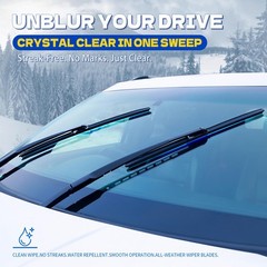 Windshield Wiper Blades 26 »+18 » Pack of 2 OEM QUALITY for 2012-2017 Camry