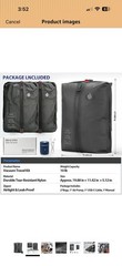 ERACOSY Vacuum Travel Kit Vacuum Seal Bags w/ Portable Type-C Pump
