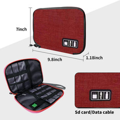 Electronics Travel Organizer,Portable Waterproof Electronic Travel Storage Bag f