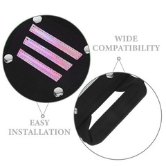 Black Nylon Suitcase Handle Grip Replacement Detachable Travel Luggage Handle