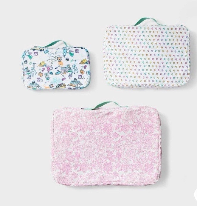 Roller Rabbit x Target 3 Piece Packing Cube Set SOLD OUT