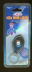 LIGHT Key Ring Ultra BRIGHT Batteries Included Durable Black DKL100