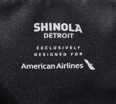 2pk Shinola X American Airlines Flagship Leather Toiletry Bags Travel Organizer