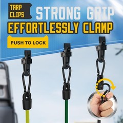 Bungee Cords with Hooks, 30-Pack Assortment – Black, Black&green&yellow