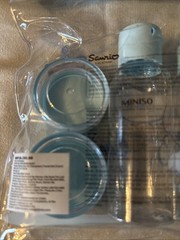 Cinnamoroll Sanrio Travel Bottle Set 5 pcs plastic reusable beauty New