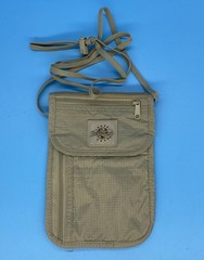 Eagle Creek Travel Gear Undercover Tan Neck Security Wallet Adjustable Strap