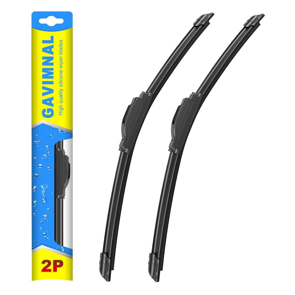 ® 26&Prime;+22&Prime; Silicone Wiper Blades Replacement For Venza 20092015 Honda Civic 4d…