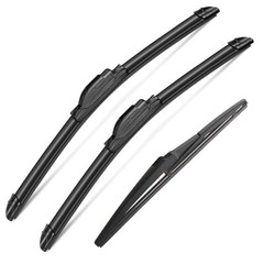 Kia Soul Windshield Wipers 2010-2019 Sorento 2011-2015 – 3 Pcs J-Hook