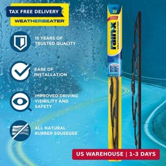 Rain-X 820148 WeatherBeater Wiper Blades, 24&Prime; and 18&Prime; Windshield Wipers, Automot