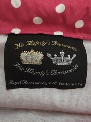 3 Her Majesty&rsquo;s Accessories Shoe Dust Bag & Ditty Bag Polka-Dot Laundry