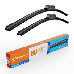Silicone Wiper Blades Replacement for Toyota, Honda, Jeep Set of 2