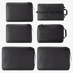 NEW EAGLE CREEK PACK-IT ISOLATE EXTENDED STAY 6 PIECE PACKING SET BLACK
