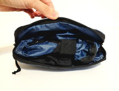 Rick Steves Navy Blue Hideaway Packable Tote Bag Folding Travel Tote Carry-On