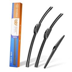 24&Prime;+20&Prime; Windshield Wiper Blades with 11&Prime; Rear Wiper Replacement for Kia